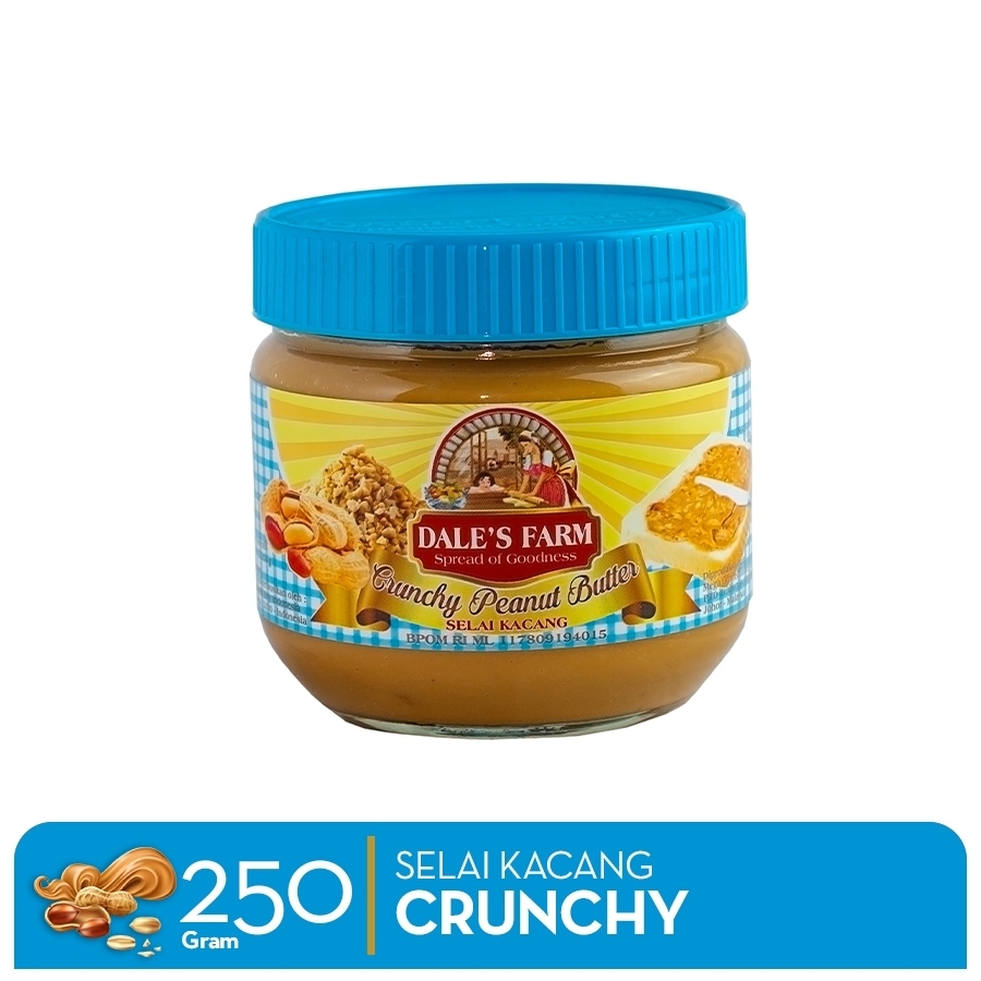 Dales Farm Crunchy 500g Peanut Butter DRISHOP