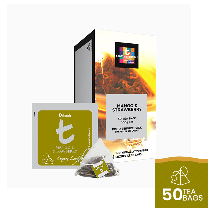 Dilmah T Sachet Mango & Strawberry 50s - Teh Celup