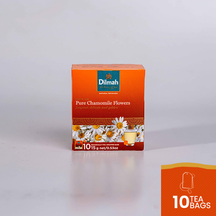 Dilmah Pure Camomile Flowers Envelopes 10s - Teh Celup