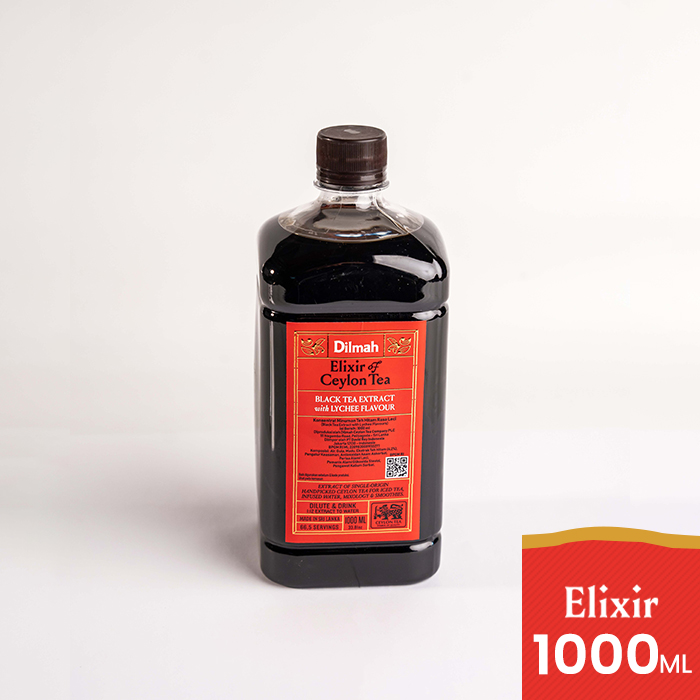 Dilmah Elixir of Ceylon Black Tea Extract Lychee Flavour 1000ML