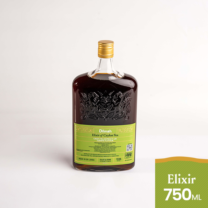 Dilmah Elixir of Ceylon Green Tea with Jasmine 750ML