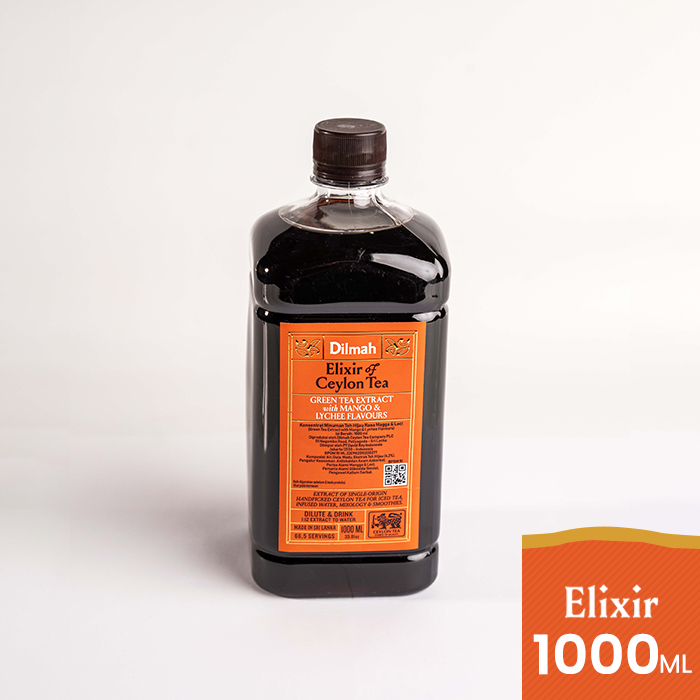 Dilmah Elixir of Ceylon Green Tea with Mango & Lychee 1000ML